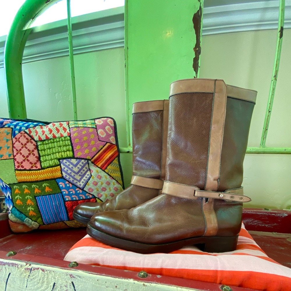 Authentic Gucci vintage leather boots! - Picture 5 of 16